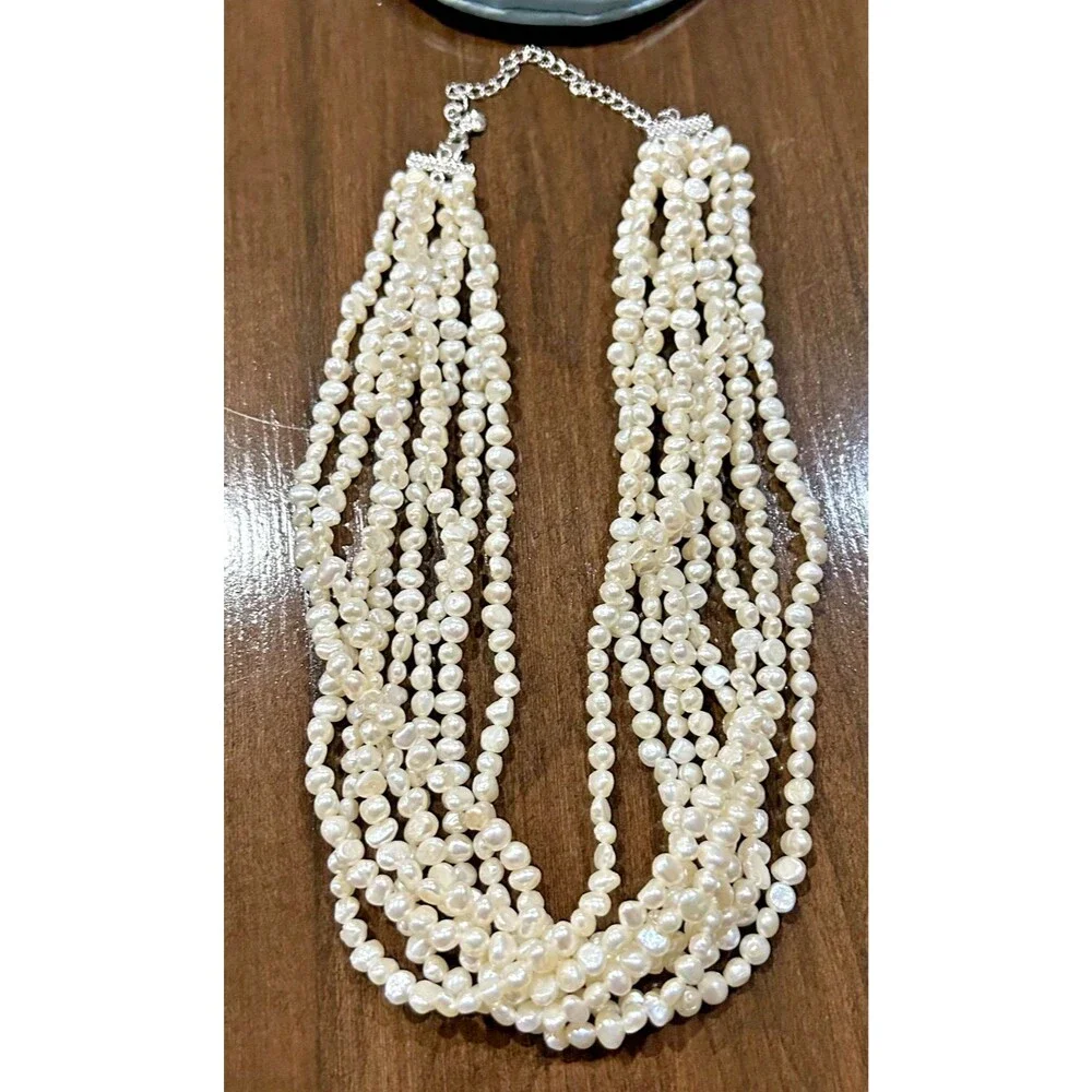 Ross-Simons Multi-Strand (8) Freshwater Cultured Pearl Necklace